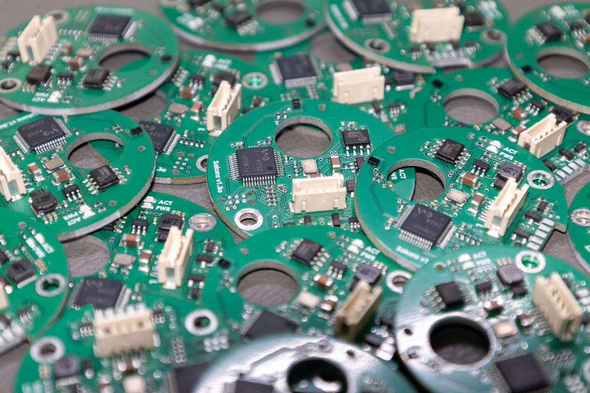 STM32 stepper driver PCB